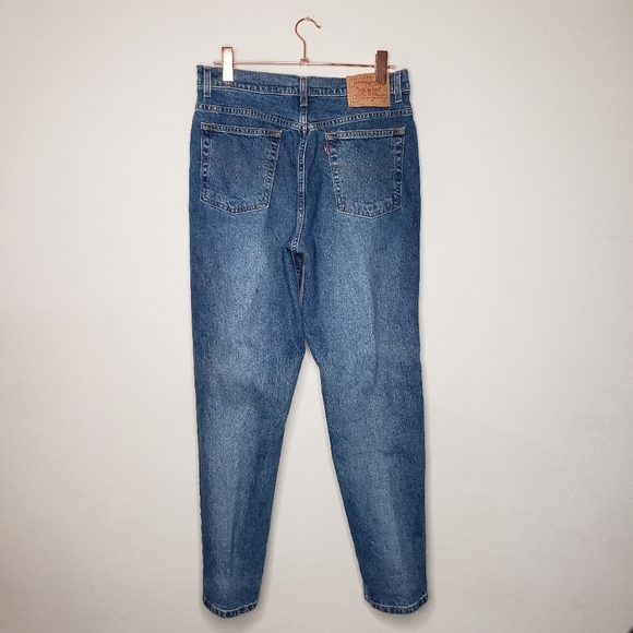 LEVI'S Vintage High Rise 512 Slim Fit Tapered Leg denim size 12 Miss S - Picture 8 of 12